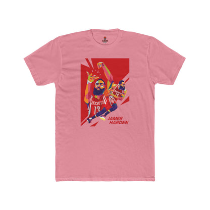 Adult Harden Graphic Tee, Trendy Cotton Crew T-Shirt, Statement Tee, Gift for Fans, Sports Apparel