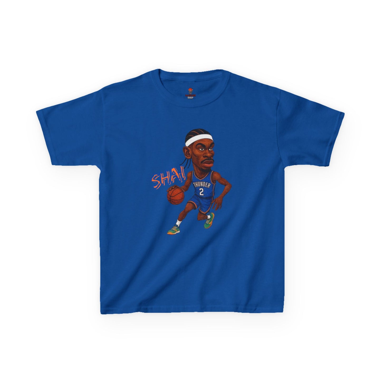Kids Graphic Tee - Shai OKC Dribble Design