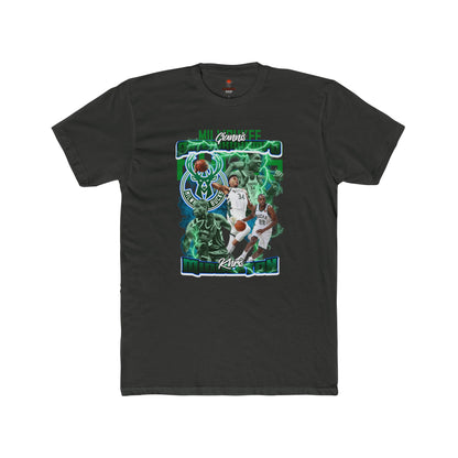 Adult Bucks Basketball Fan Tee, Unisex Cotton Crew T-Shirt, Sports Apparel, Athletic Gift, Retro Graphic Tee