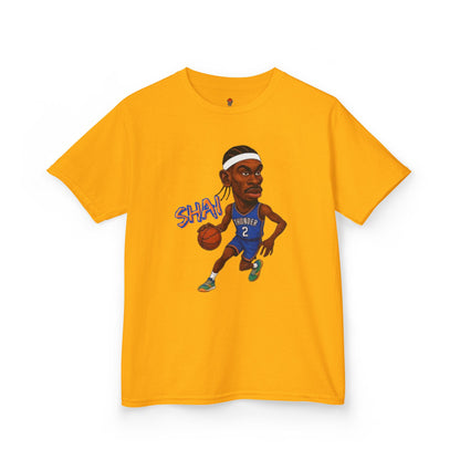 Kids Graphic Tee - Shai OKC Dribble Design