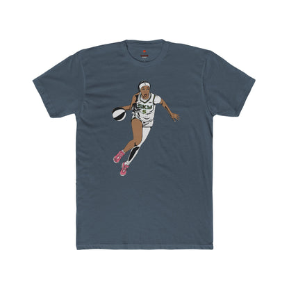 Adult Angel Graphic Dribble Tee