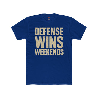 Adult Defense Wins College Apparel Shirt Crew Tee