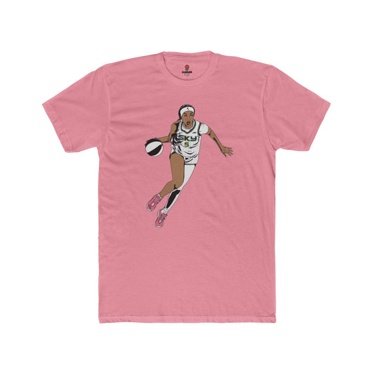 Adult Angel Graphic Dribble Tee