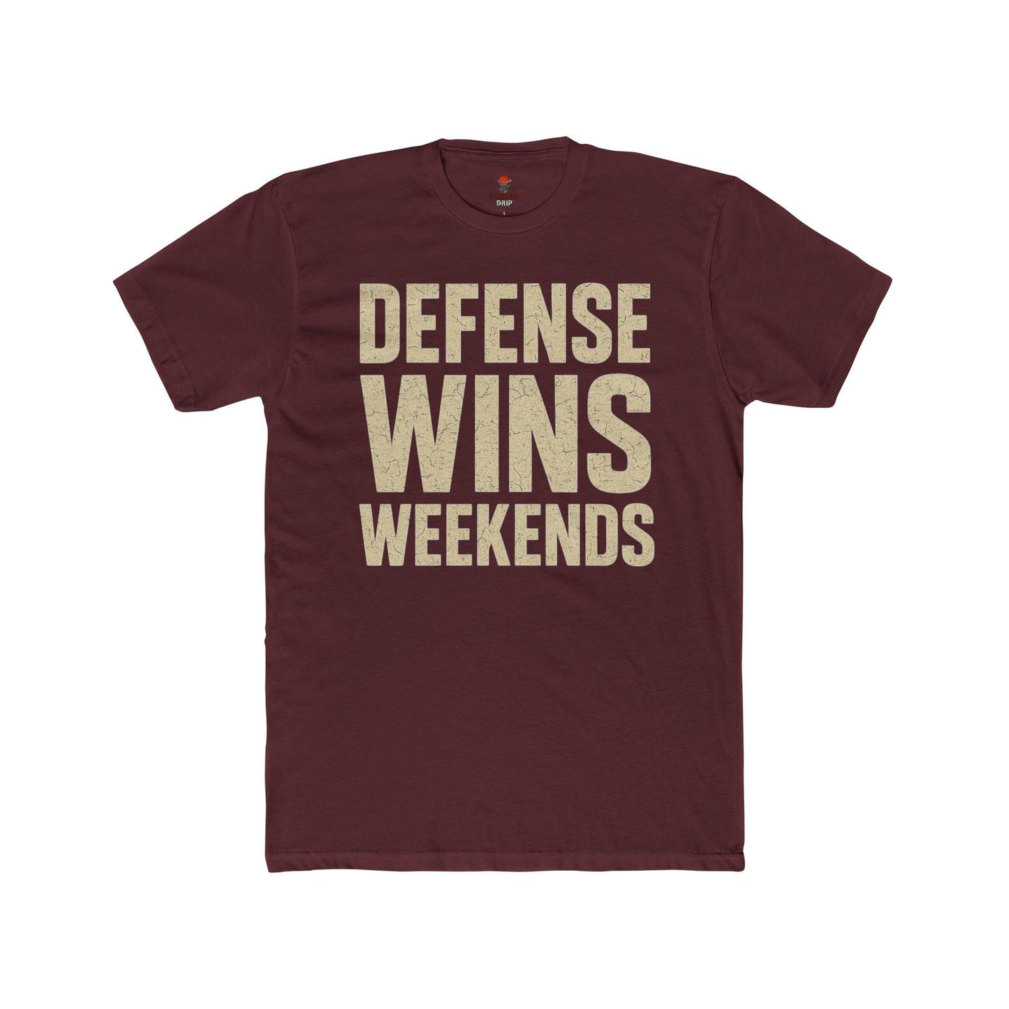 Adult Defense Wins College Apparel Shirt Crew Tee