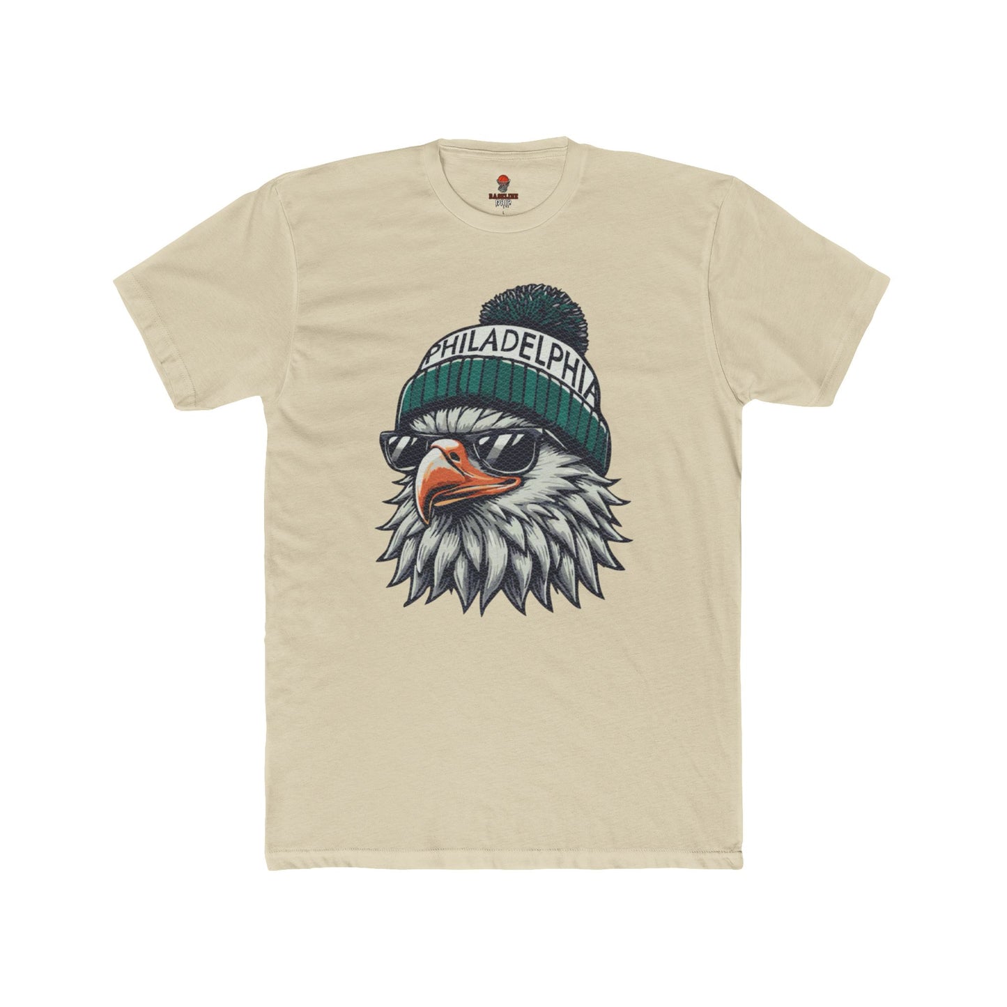 Adult Crew Tee Eagles Cap Graphic T-Shirt