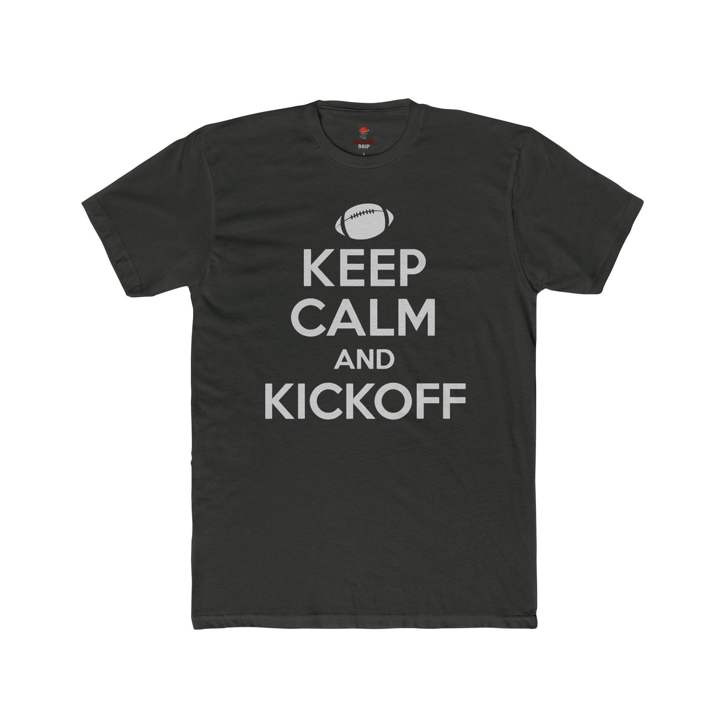 Adult Game Day Keep Calm Graphic Tee