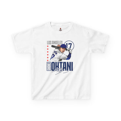 Kids Sports S. Ohtani Tee, Baseball Shirt, Kids Graphic Tee, Sports Fan Gift, Team Spirit Apparel, Sports Birthday Party