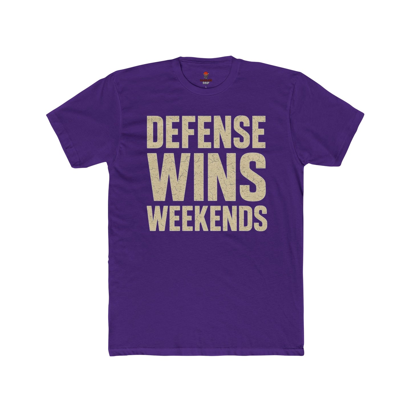 Adult Defense Wins College Apparel Shirt Crew Tee