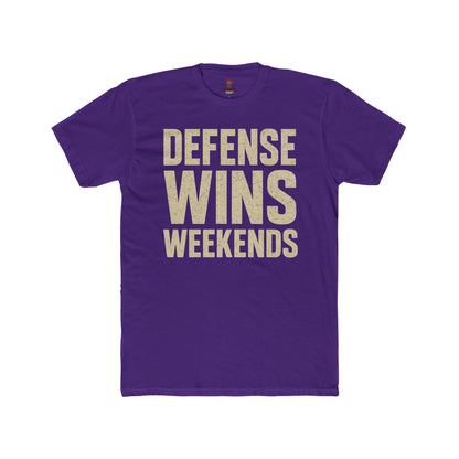 Adult Defense Wins College Apparel Shirt Crew Tee