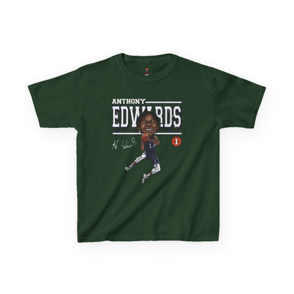 Kids Sporty Graphic Tee, Basketball Fan Shirt, Anthony Edwards Tee, Kids Casual Wear, Sports Gift, Youth T-Shirt
