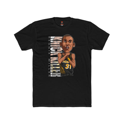 Adult Knick Killer Reggie Retro Unisex Cotton Crew Tee - Perfect for Basketball Fans