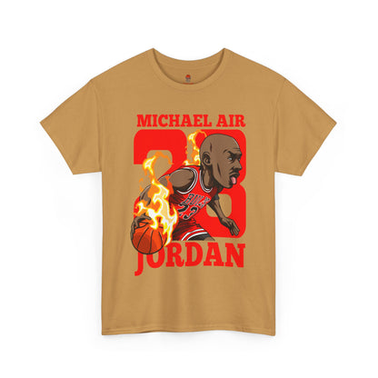 Adult Michael Jordan Retro Unisex Heavy Cotton Tee - Basketball Inspired Apparel
