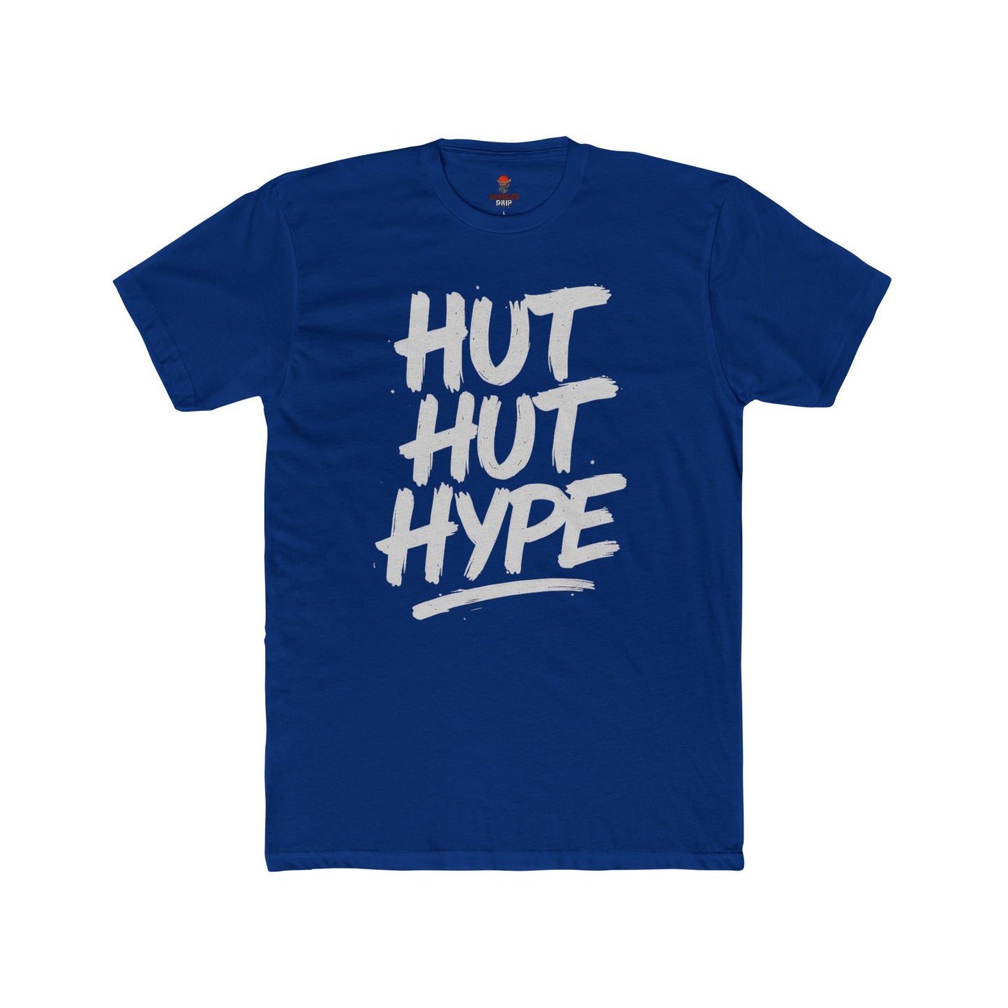 Adult Graphic Tee - Hut Hut Hype Unisex Cotton Crew Tee