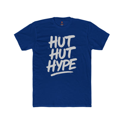 Adult Graphic Tee - Hut Hut Hype Unisex Cotton Crew Tee