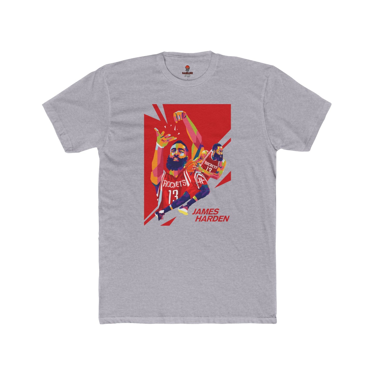 Adult Harden Graphic Tee, Trendy Cotton Crew T-Shirt, Statement Tee, Gift for Fans, Sports Apparel