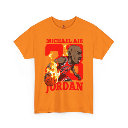 Adult Michael Jordan Retro Unisex Heavy Cotton Tee - Basketball Inspired Apparel
