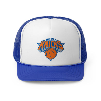 New York Knicks Trucker Cap - Sporty Mesh Hat, Perfect for Game Day, NBA Fans, Gifts for Basketball Lovers, Summer Wear