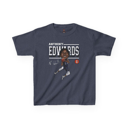 Kids Sporty Graphic Tee, Basketball Fan Shirt, Anthony Edwards Tee, Kids Casual Wear, Sports Gift, Youth T-Shirt