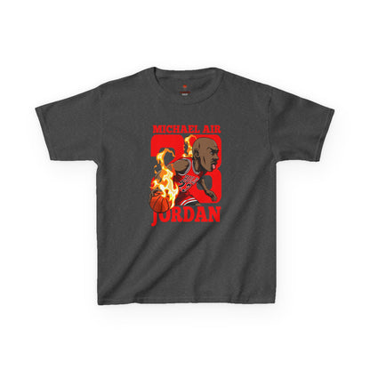 Kids Michael Jordan Retro Unisex Heavy Cotton Tee - Basketball Inspired Apparel