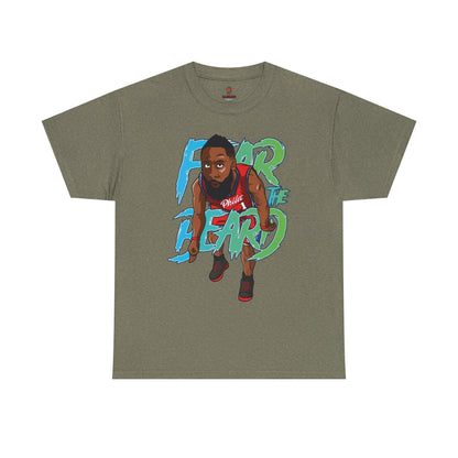 Adult Fear The Beard Harden Unisex Heavy Cotton Tee - Basketball Inspired Apparel