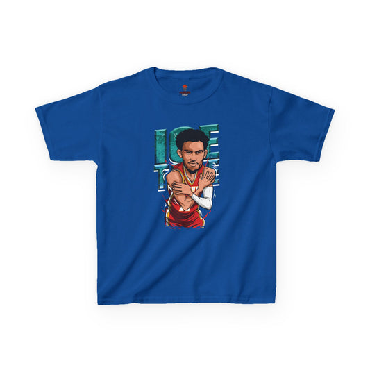Kids Basketball Tee - Ice Time Unisex Cotton Crew