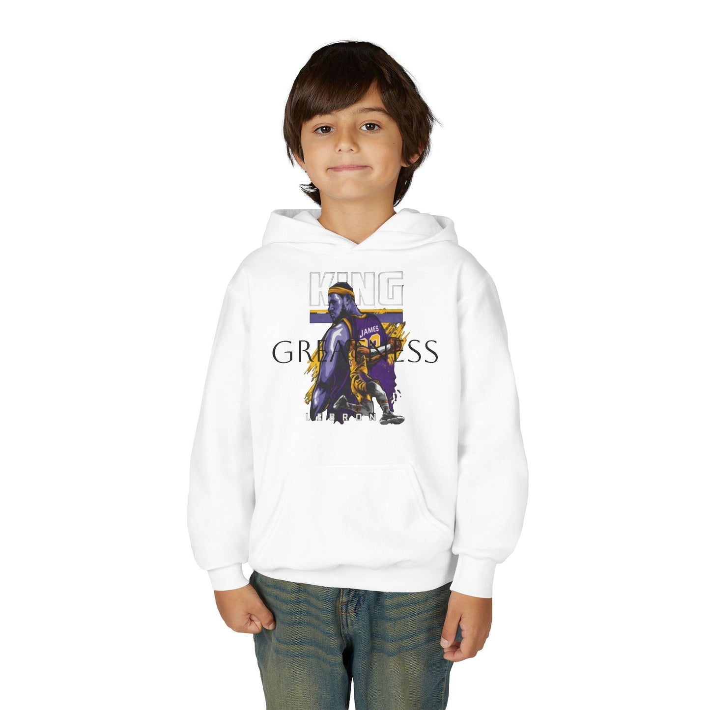 Kids King James Greatness Hoodie