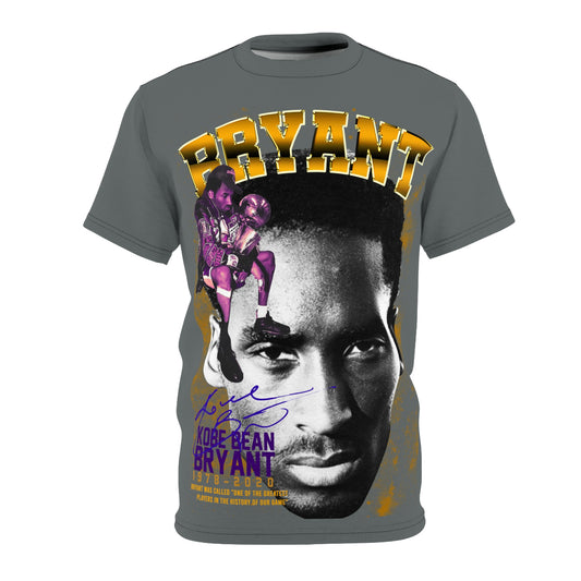 Adult Bryant Big Head Tribute Unisex Tee, Sports Fan Apparel, Basketball Lover Gift, Memorial Merchandise, Graphic Tee