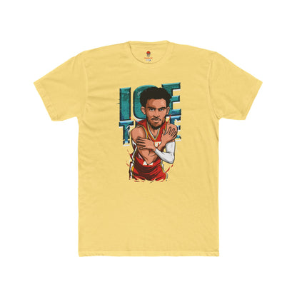 Adult Ice Time Unisex Cotton Crew Tee - Perfect for Basketball Fans