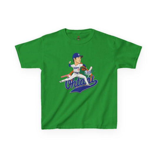 Kids Baseball Ohtani Tee, Youth Sports Shirt, Childrens Team Apparel, Baseball Fan Gift, Activewear for Boys and Girls
