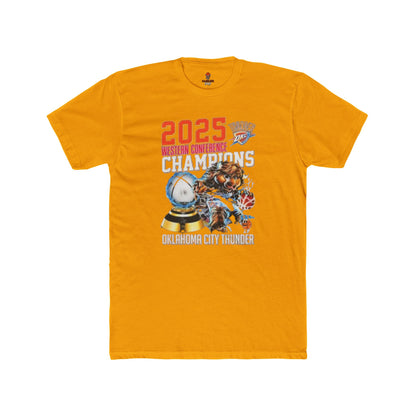Adult OKC Thunder Mascot Western Champ Graphic Tee