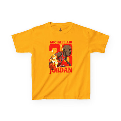 Kids Michael Jordan Retro Unisex Heavy Cotton Tee - Basketball Inspired Apparel