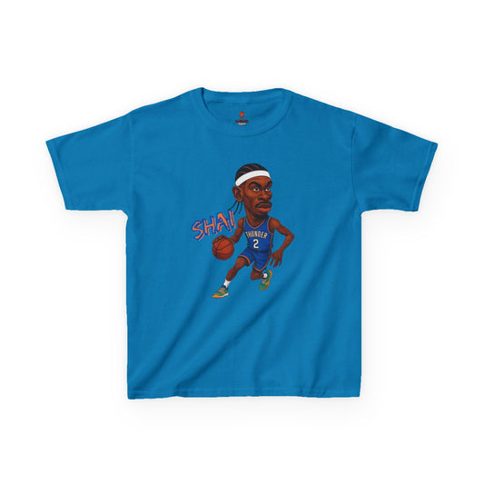 Kids Graphic Tee - Shai OKC Dribble Design