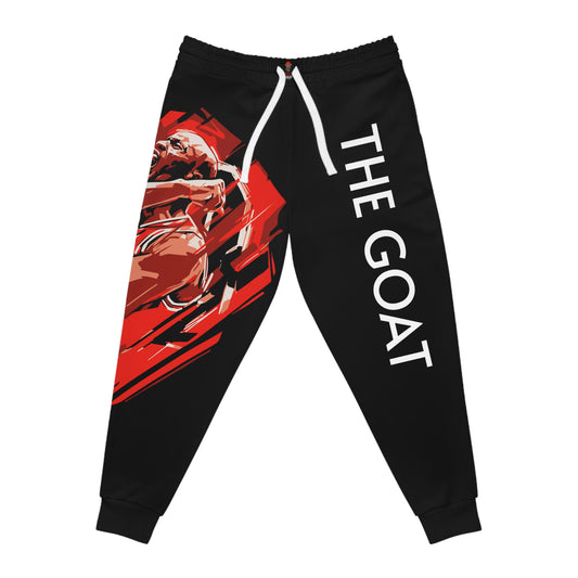 The GOAT Athletic Joggers, Sports Pants for Fans, Fitness Apparel, Basketball Gift, Jogging Pants, Casual Wear, Sportswear