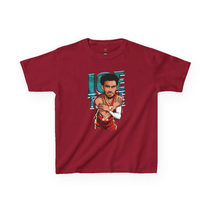 Kids Basketball Tee - Ice Time Unisex Cotton Crew