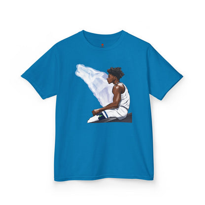 Kids Cool Graphic Anthony Edwards Tee - Trendy Youth T-Shirt, Perfect for Playdates, Birthdays, Casual Outings, Sports Events, Gift for Little Ones