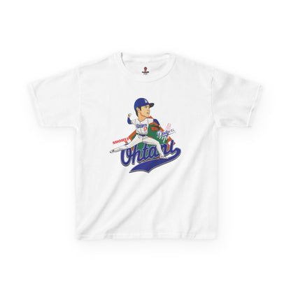 Kids Baseball Ohtani Tee, Youth Sports Shirt, Childrens Team Apparel, Baseball Fan Gift, Activewear for Boys and Girls