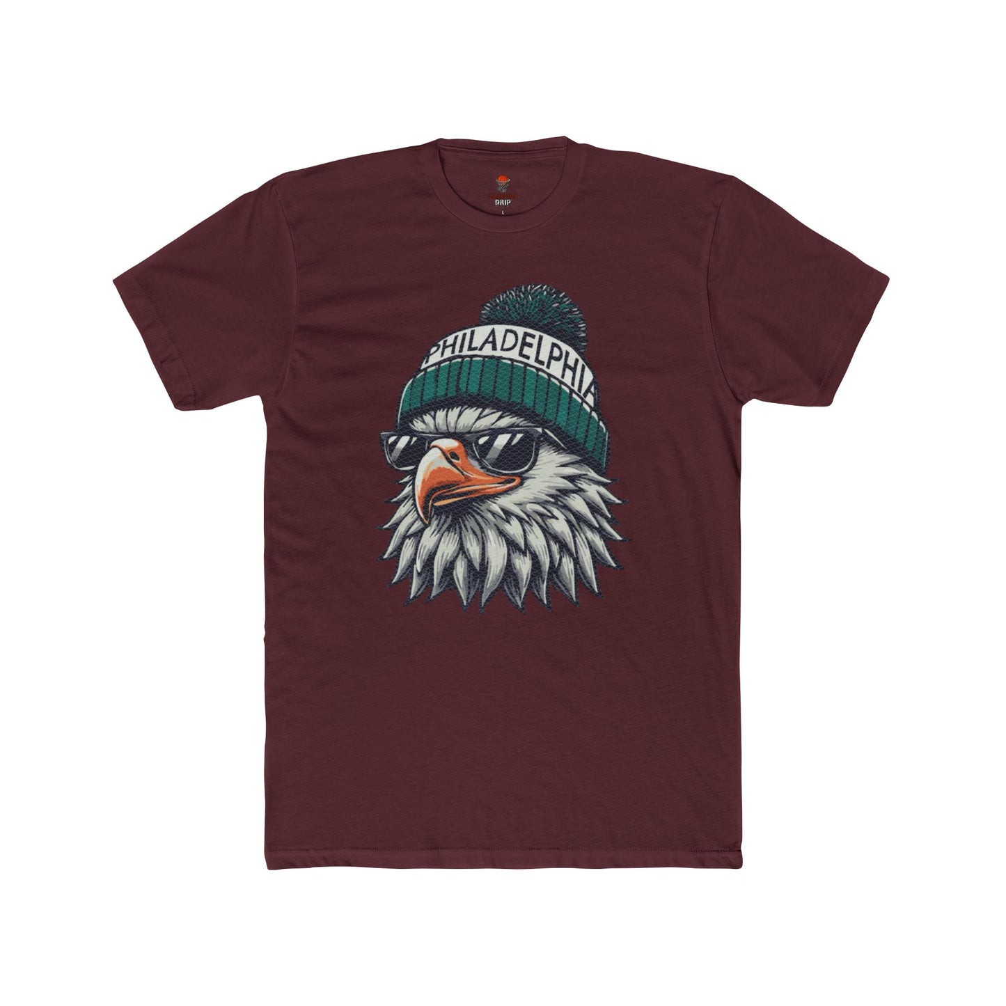 Adult Crew Tee Eagles Cap Graphic T-Shirt