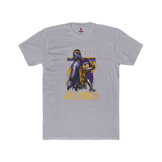 LeBron Graphic Tee — Basketball Legend Crew T-Shirt