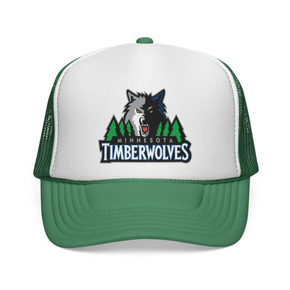 Minnesota Timberwolves Trucker Cap - Sporty Mesh Hat, Perfect for Game Day, NBA Fans, Gifts for Basketball Lovers, Summer Wear