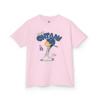 Kids Ohtani Homerun Baseball Tee, Youth Sports Shirt, Cool Graphic T-Shirt, Kids Gift for Sports Lovers, Gifts for Baseball Fans