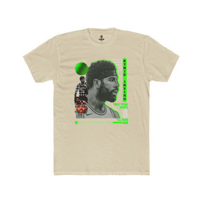 Adult Kyrie Basketball Themed Unisex Cotton Crew Tee - Sporty Graphic Tee for Fans, Gift for Athletes, Game Day Top