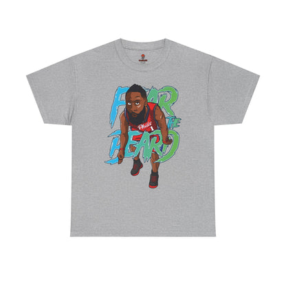 Adult Fear The Beard Harden Unisex Heavy Cotton Tee - Basketball Inspired Apparel