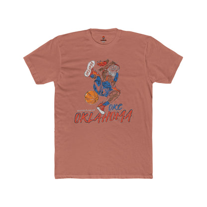 Adult Oklahoma Die Hard Slam Thunder Graphic Tee