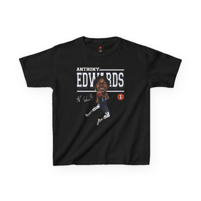 Kids Sporty Graphic Tee, Basketball Fan Shirt, Anthony Edwards Tee, Kids Casual Wear, Sports Gift, Youth T-Shirt