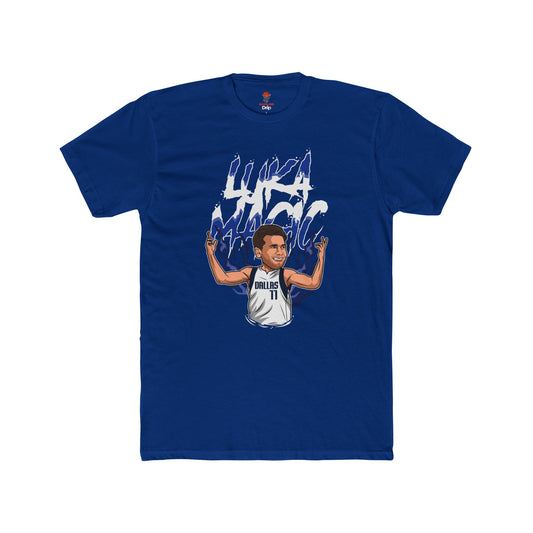 Adult Luke Magic Unisex Cotton Crew Tee - Perfect for Basketball Fans