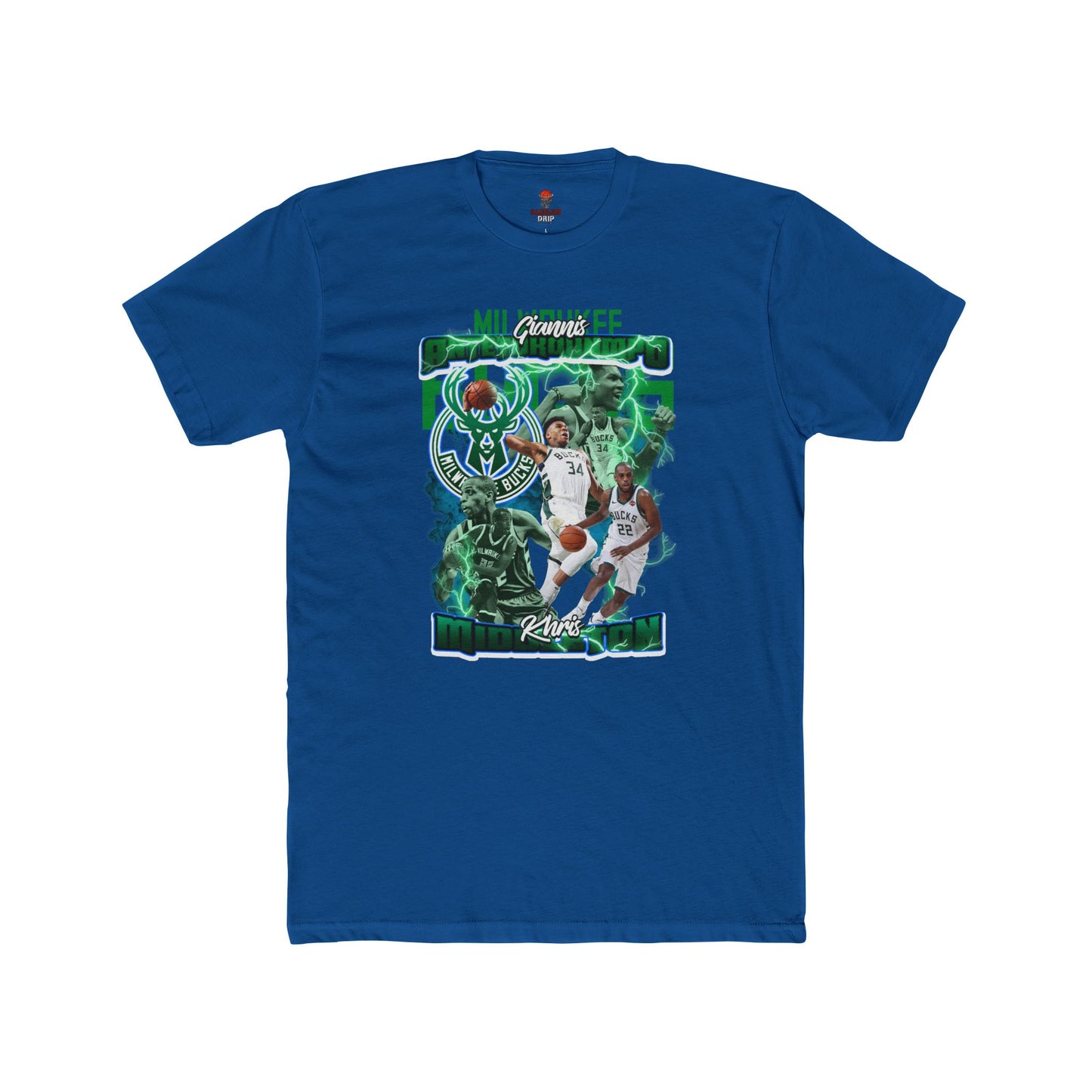 Adult Bucks Basketball Fan Tee, Unisex Cotton Crew T-Shirt, Sports Apparel, Athletic Gift, Retro Graphic Tee