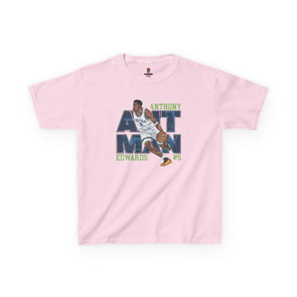 Kids Basketball Fan Tee, Kids Sport Shirt, Anthony Edwards #5 Jersey, Basketball Clothing, Personalized Kids Apparel