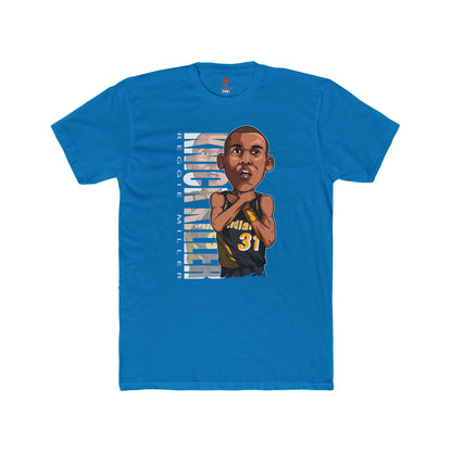 Adult Knick Killer Reggie Retro Unisex Cotton Crew Tee - Perfect for Basketball Fans