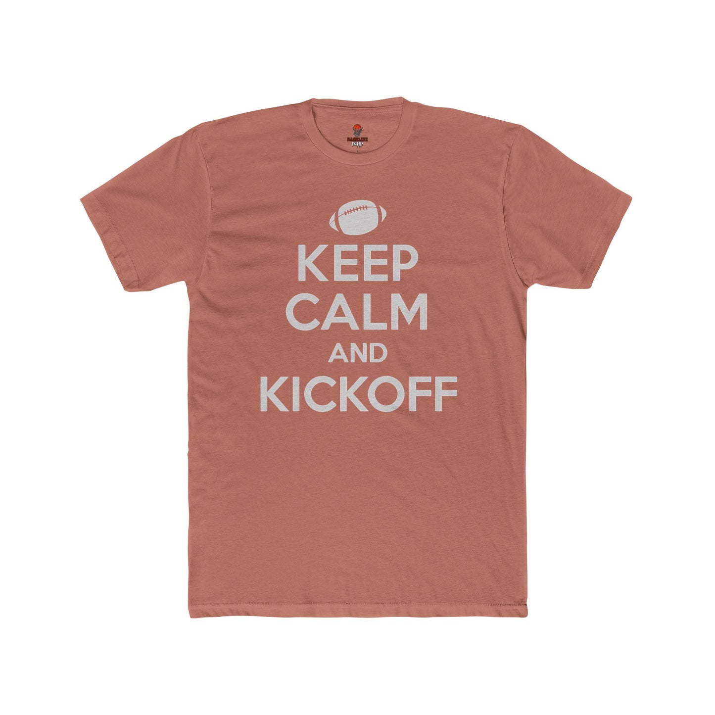 Adult Game Day Keep Calm Graphic Tee