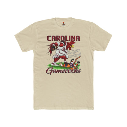 Adult Carolina Gamecocks Unisex Cotton Crew Tee, Sports Fan T-Shirt, College Apparel, Team Pride Shirt, Gift for Game Day, Casual Wear